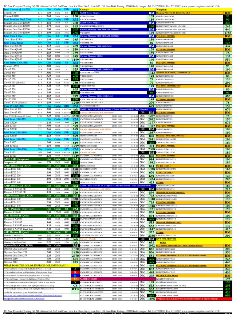 2010-11!16!1 PC Zone Computer Trading | PDF | Usb | Computer Hardware