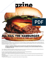 All Hail The Hamburger: Americans Ate 11.9 Billion of Them Last Year!
