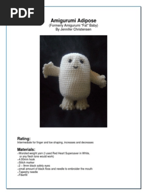 Amigurumi Adipose Pdf Amigurumi Crochet