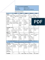 Evaluación de Desempeño