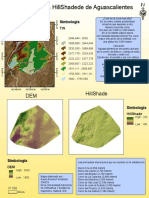 TIN DEM y HillShade DE AGUASCALIENTES