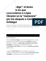 El Tenso Momento en Que Confrontaron A López Obrador