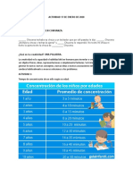 ACTIVIDAD 17 DE ENERO DE 2020