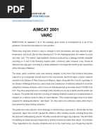 Aimcat 2001 PDF