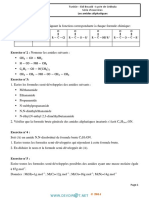 Série D'exercices N°16 - Chimie Les Amides - Bac Sciences Exp (2013-2014) MR BARHOUMI Ezedine