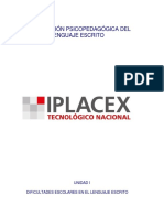 Intervención Psicopedagógica Del Lenguaje Escrito PDF