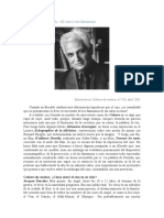 Jacques Derrida CINE Y FANTASMA