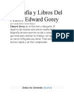 Biografia de Edward Gorey