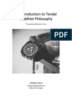 An Introduction To Tendai Buddhism by Se PDF