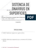 01 Persistencia Coronavirus en Superficies PDF