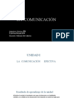 Diapositiva - La Comunicación