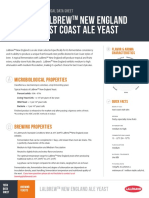 Lalbrew New England East Coast Ale Yeast: Microbiological Properties