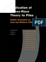 Application of Stress-Wave Theory To Piles - Quality Assurance On Land and Offshore Piling PDF