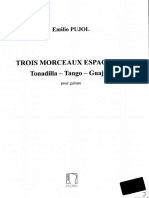 Emilio Pujol - Tres Piezas Españolas PDF