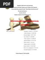 Responsabilidad Patrimonial Genérica