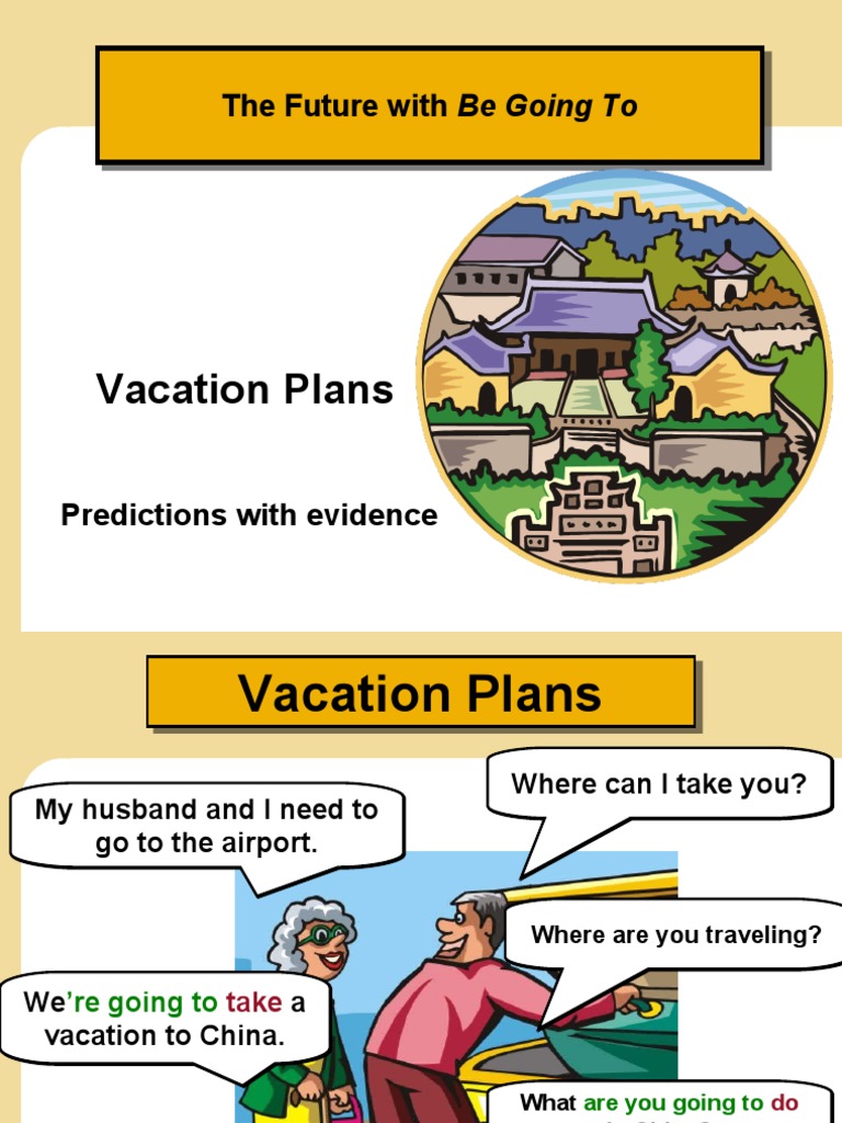 Future Plans with "Be Going To" | PDF | Verb | Language Mechanics