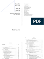 Calsamiglia, Helena y Tuson, Amparo, - El Analisis Del Discurso - en Las Cosas Dle Decir, Barcelona, Ariel, 2001 PDF