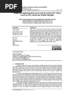 Design and Implementation Speed Control System of PDF