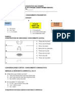 Prueba Grado Sexto