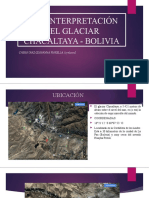 Fotointerpretación Del Glaciar Chacaltaya - Bolivia