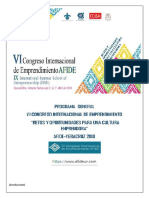 Programa General AFIDE 2018 PDF