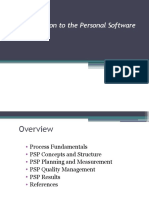 Introduction to Personal Software Process (PSP