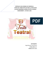 Mapa Mental Texto Teatral PDF