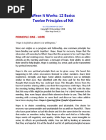NA Step 1 Workbook and Guide | PDF | Meditation | Prayer