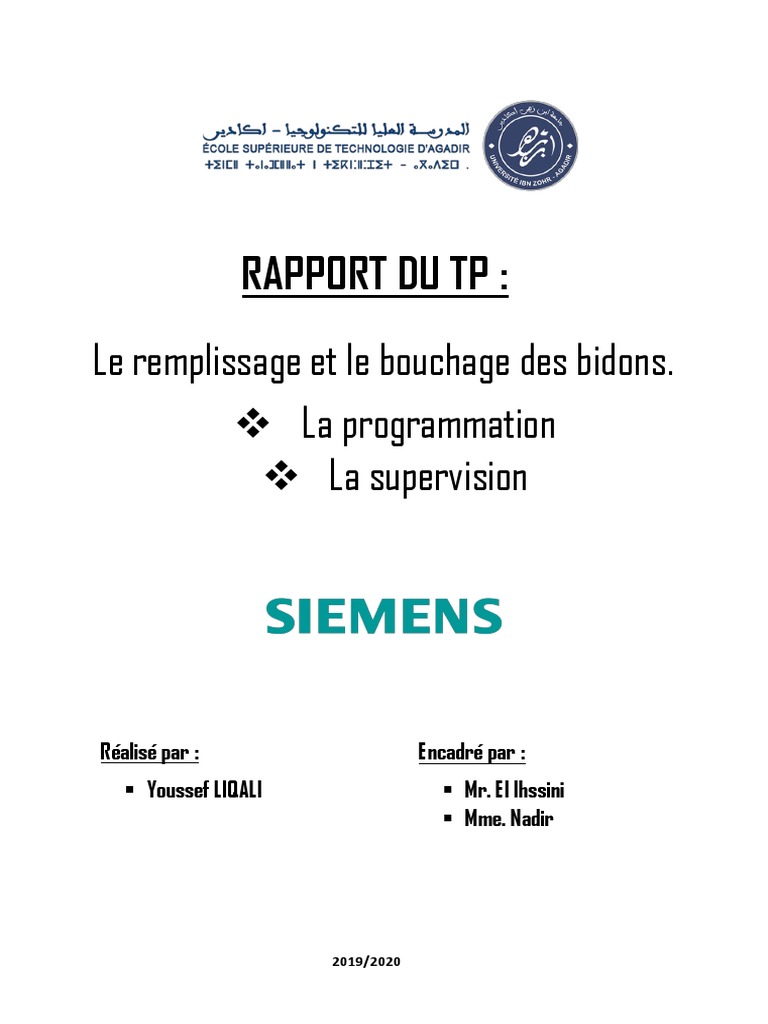 Rapport de TP : Remplissage et Bouchage | PDF | Informatique ...