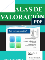 Escalas de Valoración 2