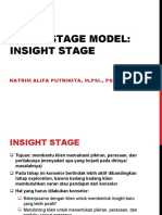 Three Stage Model: Insight Stage: Katrim Alifa Putrikita, M.Psi., Psikolog