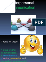 Verbal and Non Verbal Communication PPPresentation
