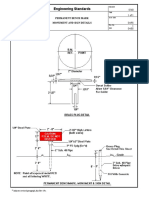 Engineering Standards: Transredes Permanent Bench Mark Monument and Sign Details