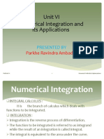 Numerical Integration PPT PRA