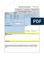 General Examination: Referral To Vaccine: Yes No Pts Name: Date: 4/21/2020