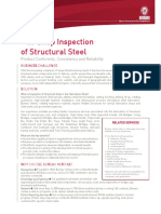 BV Service Sheet - in Shop - Steel Inspection