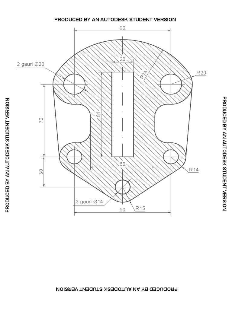 Autodesk Student Version Output | PDF