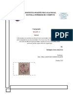 Instituto Politécnico Nacional Escuela Superior de Cómputo: Cryptography