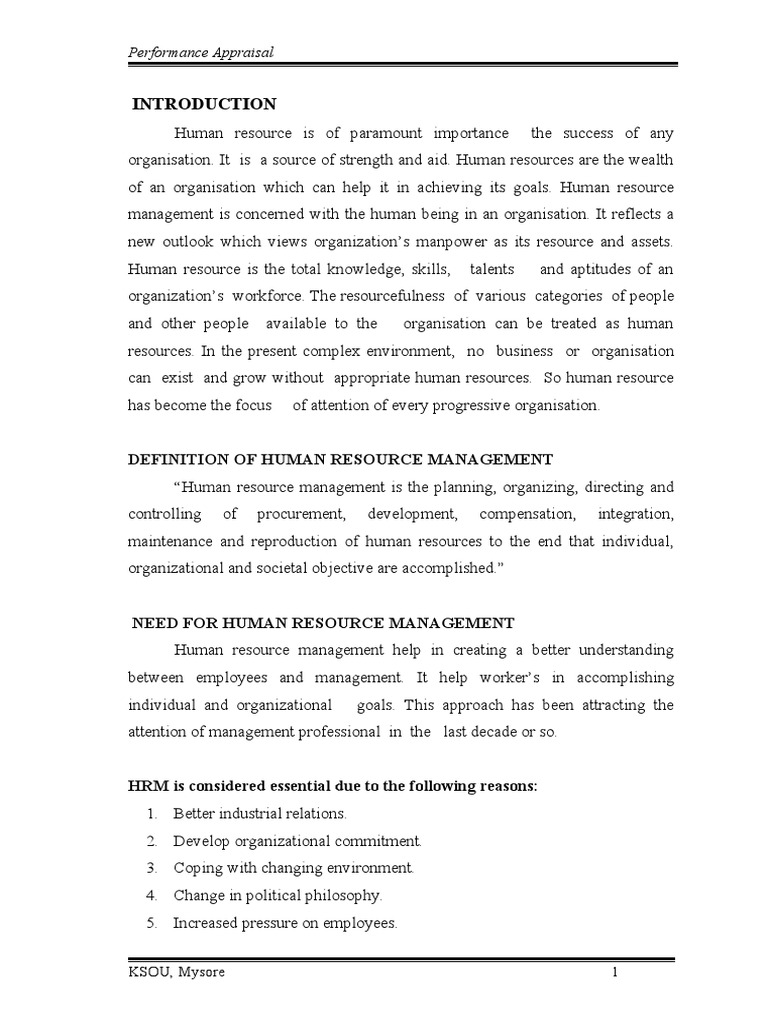 PERFORMANCE APPRAISAL PROCESS IN HRM PDF visual data 7