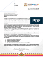 Carta Padres - Preescolar PDF