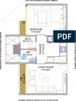 1 BHK Drawing PDF