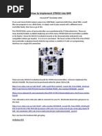 How To Implement STM32 To B4R