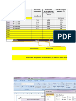 Excel Model