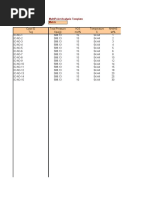 Predict-Sw 3.0 For Usd Units: Multipoint Analysis Template Metric