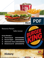 burger king project