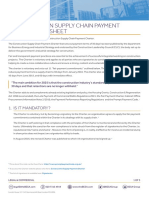 Construction Supply Chain Payment Charter Factsheet