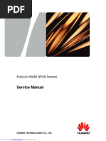 Service Manual: Echolife Hg850 Gpon Terminal