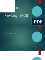 Computer Servicing (NCII) : System