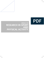 Research in Sport AND Physical Activity: Annals of