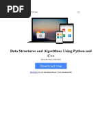 Data Structures and Algorithms Using Python and C by David M Reed John Zelle 1590282337